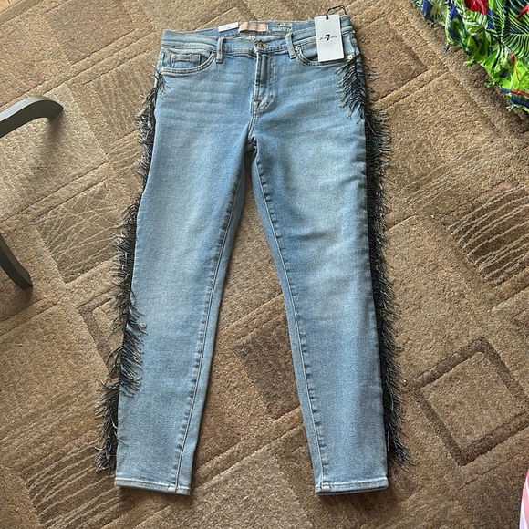 Authentic  7 for all mankind  Ankle skinny - Picture 1 of 7